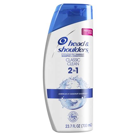 Head And Shoulders 2 In 1 Shampoo Conditioner Classic Clean 237 Oz
