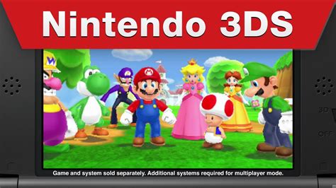 Nintendo 3ds Mario Party Island Tour Launch Trailer Youtube