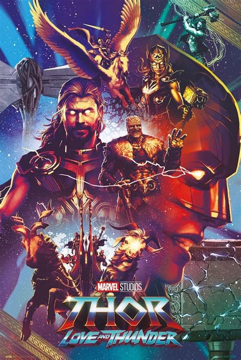 Thor Love And Thunder Poster Grote Posters Europosters