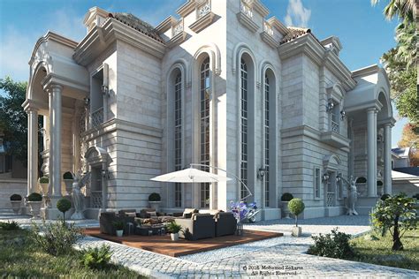 Luxury Palace Riyadh On Behance Neoclassical Architecture