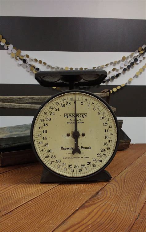 I hope you enjoy this video where i put together a countertop scale, hanging. Kitchen Scale Vintage Scale Antique Scale Kitchen Decor ...