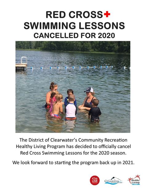 Red Cross Swimming Lessons Cancelled This Summer District Of Clearwater