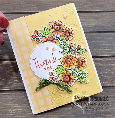Fond Of Autumn Cards With Stampin Blends Markers Patty Stamps