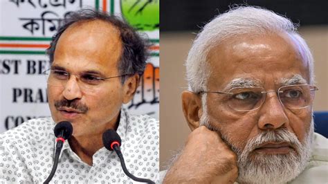 bjp congress leader adhir chowdhury advises pm modi to hold all party meeting on kashmir