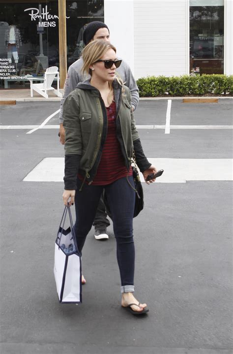Hilary Duff Baby Bump8 Faded Youth Blog