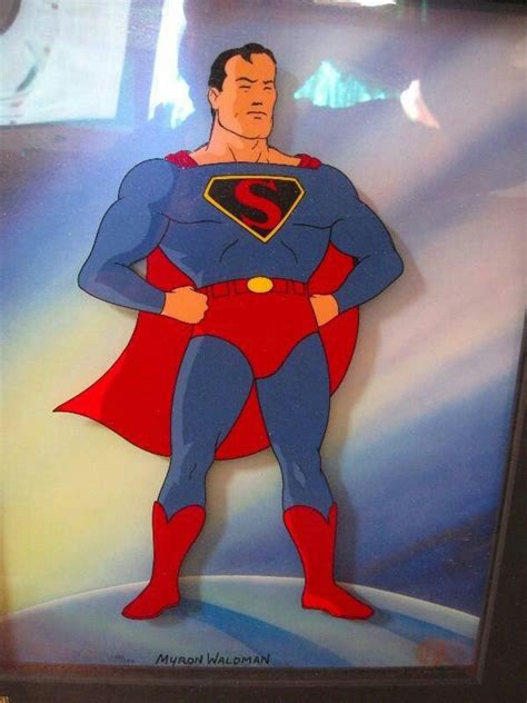 Old School Superman Nerd Character