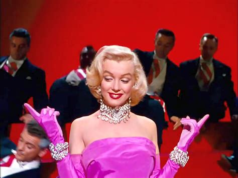 Diamonds Are A Girls Best Friend Video Song Marilyn Monroe