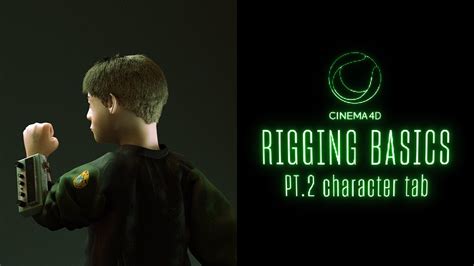 Cinema 4d Rigging Basics Part 2 Character Tab Youtube
