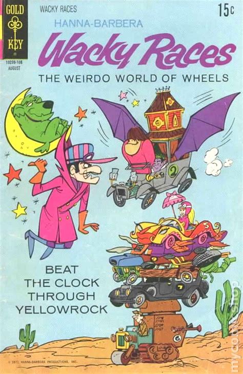 Wacky Races 1969 Gold Key Comic Books