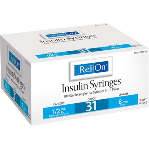 Relion Insulin Syringe