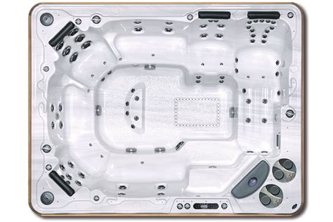 9 Person Hot Tub Signature 970 Self Cleaning Hydropool 10