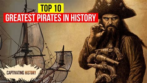 10 Most Famous Pirates From The Golden Age Of Piracy Youtube