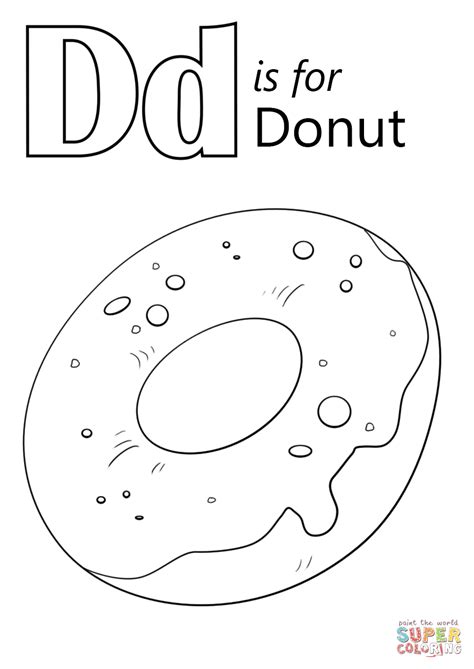 Donut Coloring Page at GetColorings.com | Free printable colorings