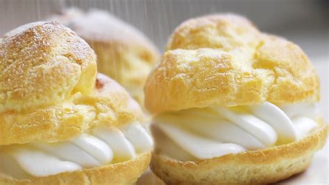 .resepi cream horn, resepi cream cheese frosting, resepi cream puff sukatan cawan, resepi cream caramel pudding, resepi cream puff durian cute oven, small kitchen: CREAM PUFF Filling Jagung Meleleh ~ Media Sosial