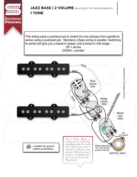 Once you've determined the type and placement of your j pickup, the next step is to wire it together with the existing p. Help with adding series/parallel switch to my PJ? | TalkBass.com