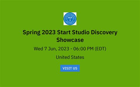 Spring 2023 Start Studio Discovery Showcase