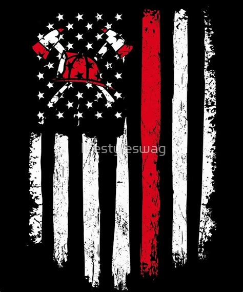 Download High Quality American Flag Clipart Firefighter Transparent Png