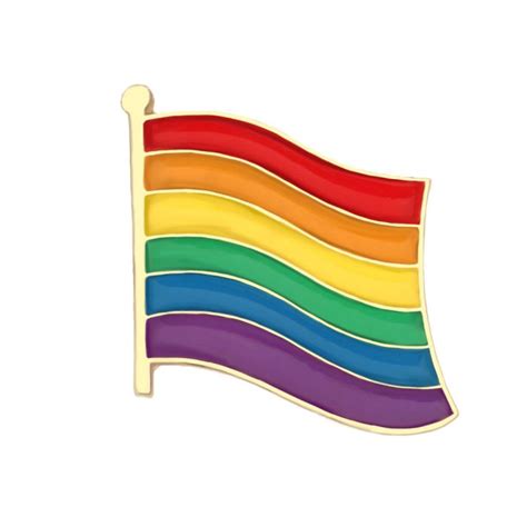 Ps Wholesale Wholesale Gay Pride Flag Brooch Rainbow Gay Pride Badge