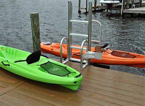 Kayak Launch From Ace Boat Lifts