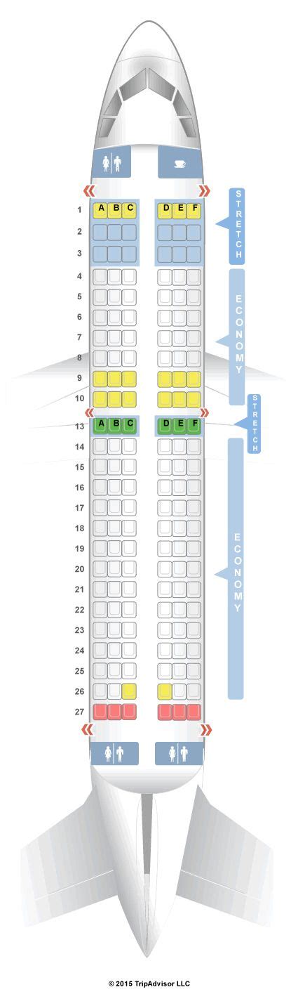 Seatguru Seat Map Frontier Airbus A319 319 V1