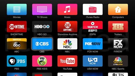 You need to tap on the hamburger icon. Apple TV Updated With New CBS All Access, NBC, and M2M ...