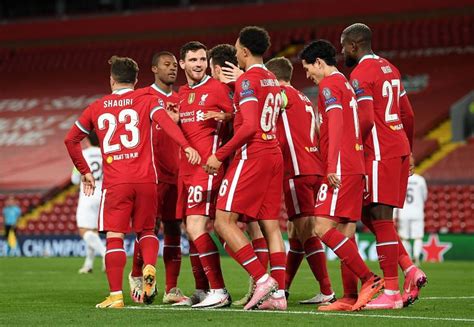 Liverpool schedule and last match result : Liverpool 2-0 Midtjylland: Player Ratings as Reds take control of Group D | UEFA Champions ...