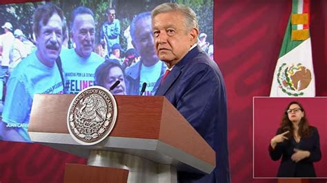 Exhibe L Pez Obrador A Personajes De Marcha Para Defender Al Ine