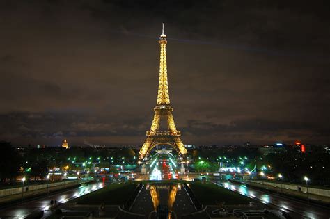 1000 Words For France Eiffel Tower Night