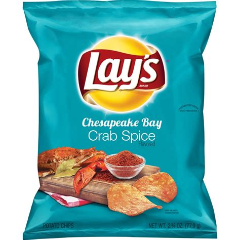 Lays Chesapeake Bay Crab Spice Potato Chips 27 Oz Shipt