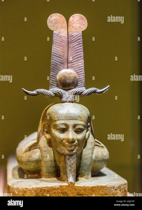 Photo Taken During The Opening Visit Of The Exhibition “osiris Egypt S Sunken Mysteries