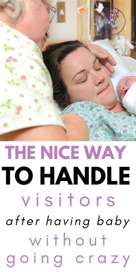 13 Tips For Handling Visitors After Birth Before Baby New Parents