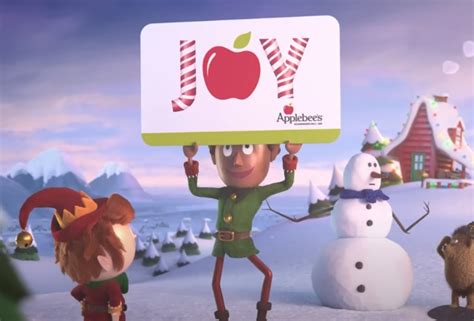 Applebee S Bonus Card For A Gift Card Christmas Commercial Song