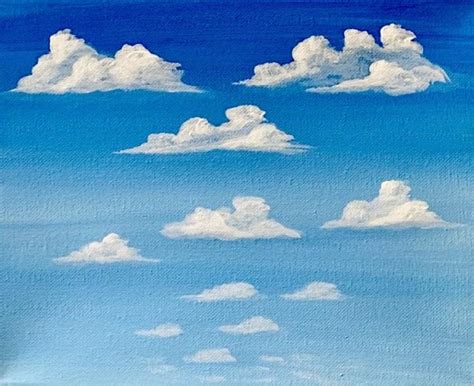 How To Paint Clouds 20 Simple Cloud Painting Ideas Harunmudak