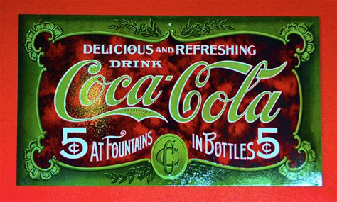 Vintage Coca Cola Sign Photograph By Nancy Jenkins Pixels