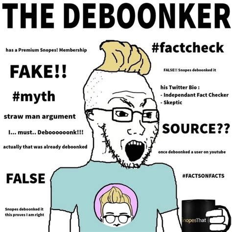 The Deboonker Factcheck False Snopes Deboonked It Has A Premium Snopes Membership Fake