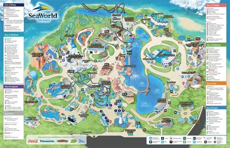 Seaworld Map Orlando 7007 Sea Harbor Dr Orlando Fl • Mappery Printable Sea World Map