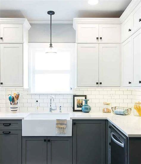 Two Tone Kitchen Cabinet Ideas Home Interior Design