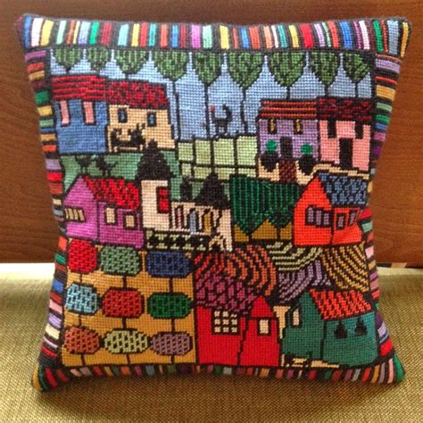 Tapestry Canvas Examples - NFS | Tapestry kits, Cross stitch cushion