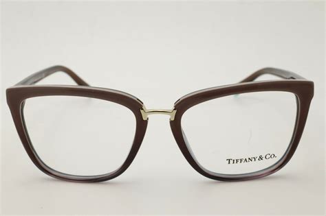 New Authentic Tiffany And Co Women Eyeglasses Tf 2179 8277 Brown 54 18 140 Eyeglass Frames