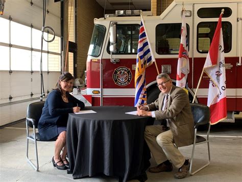 With heavy hearts kamloops fire rescue members gave captain brian lannon his ride home today. TteS, City of Kamloops renew agreement that will see KFR ...