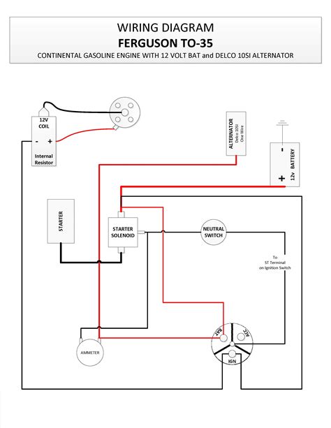 12 Volt Alternator Wiring Diagram Cadicians Blog
