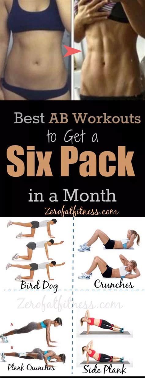 11 Best Ab Workouts To Get A Six Pack Abs In One Month