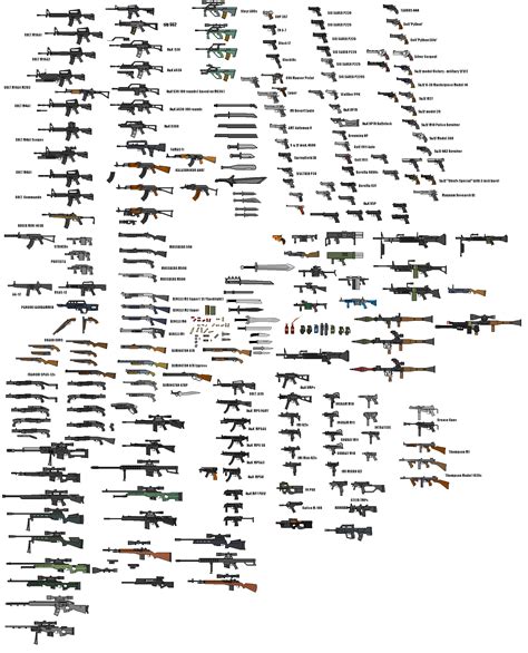 Guns Real World By Rovar On Deviantart Military Weapons Weapons Guns