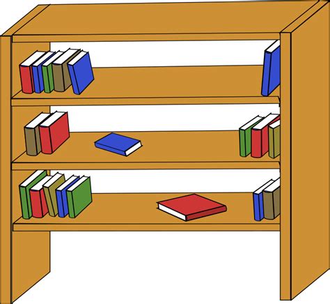 Premium license don't want to credit the author? Free Clipart: Bookcase | Machovka