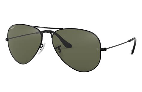 Aviator Classic Sunglasses In Black And Green Rb3025 Ray Ban® Us