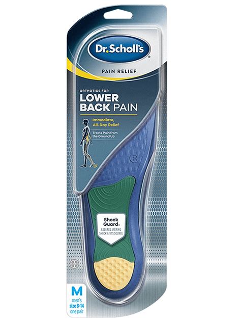 Dr Scholls Pain Relief Orthotics For Lower Back Pain Choose Your