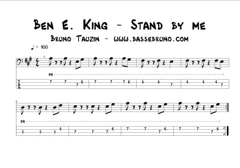 Pin by Claire Tremblay on Musique U Bass leçons Stand by me Music Sheet music