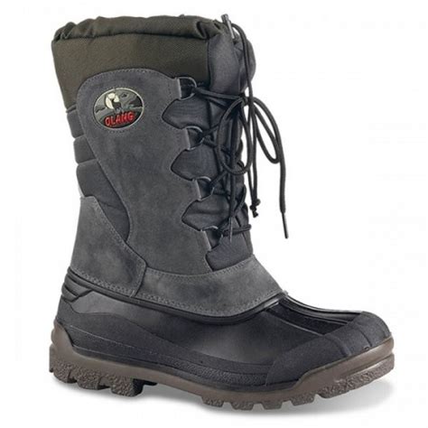 Olang Canadian Mens Snow Boots in Anthracite Grey £68.00