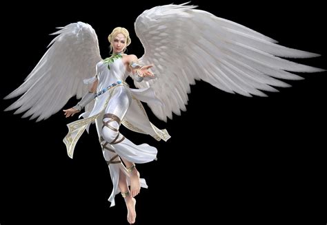 Angel Tekken Tag Sculpture
