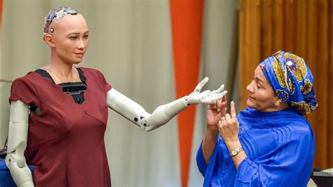 Sophia El Robot Que Le Dice A La Onu Estoy Aquí Para Ayudar A La